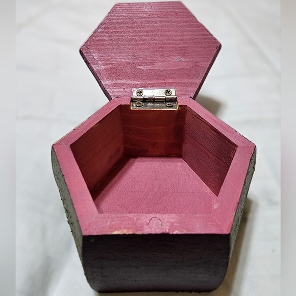 Jewelry box - handpainted - Picture 4 of 5